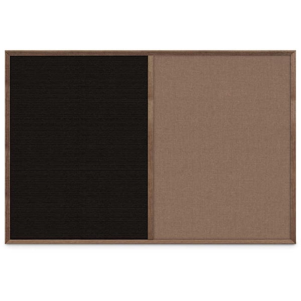 Slim Style Indoor Enclosed Corkboard, 24